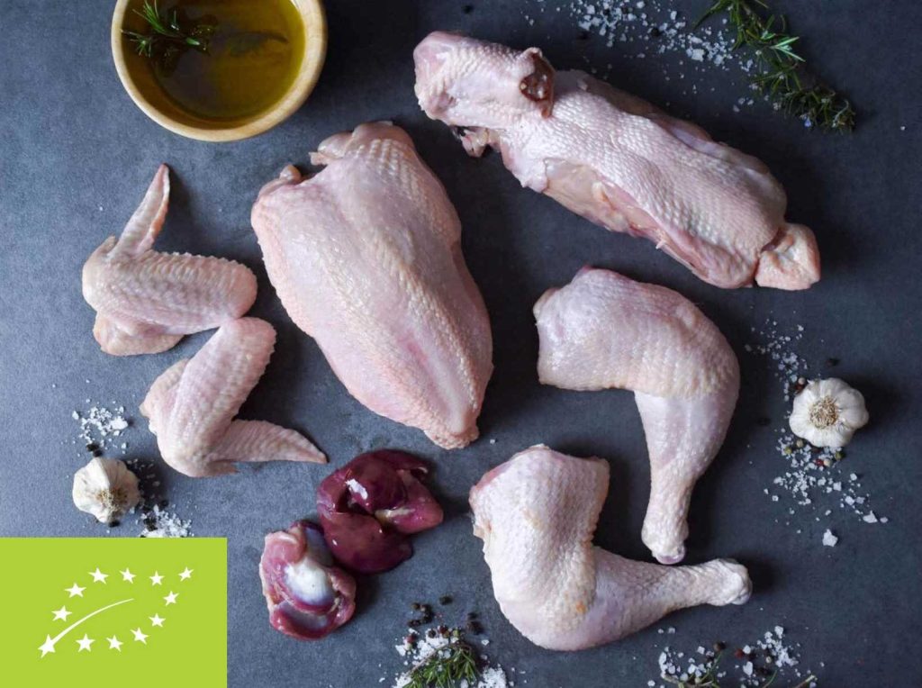 Eko Pišek cel razkosan piščanec