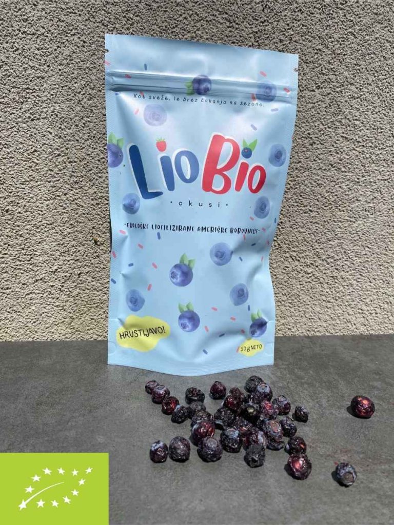 Liobio Okusi liofilizirane borovnice