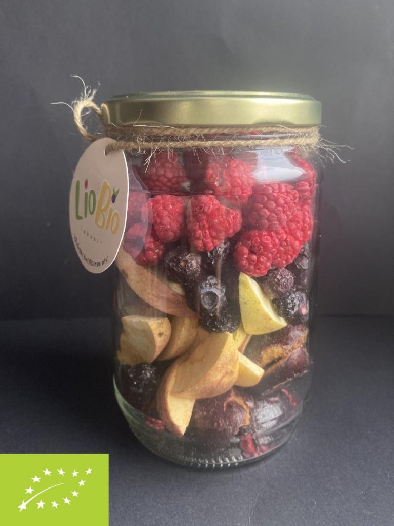 Liobio Okusi mix liofiliziranegega sadja